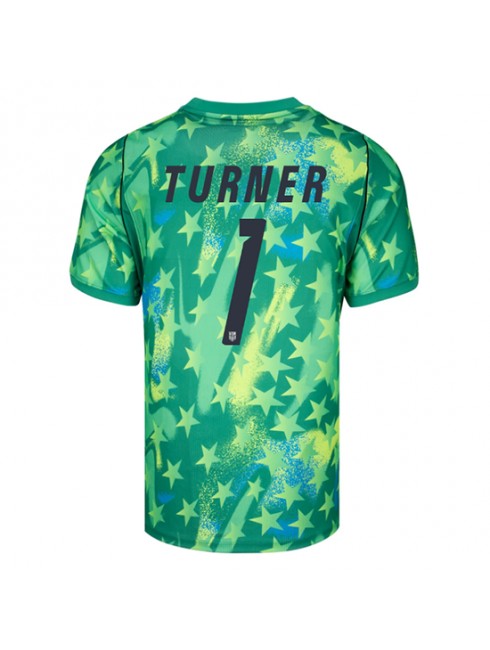 Vereinigte Staaten Matt Turner #1 Torwart Heimtrikot WM 2026 Kurzarm Vereinigte Staaten Matt Turner #1 Torwart Heimtrikot WM 2026 Kurzarm